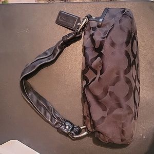 Coach Parker Optic Art Signature Shoulder Bag